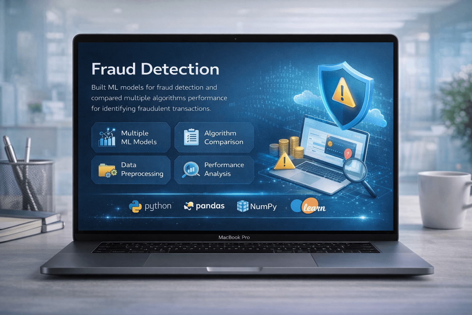 Fraud Detection laptop