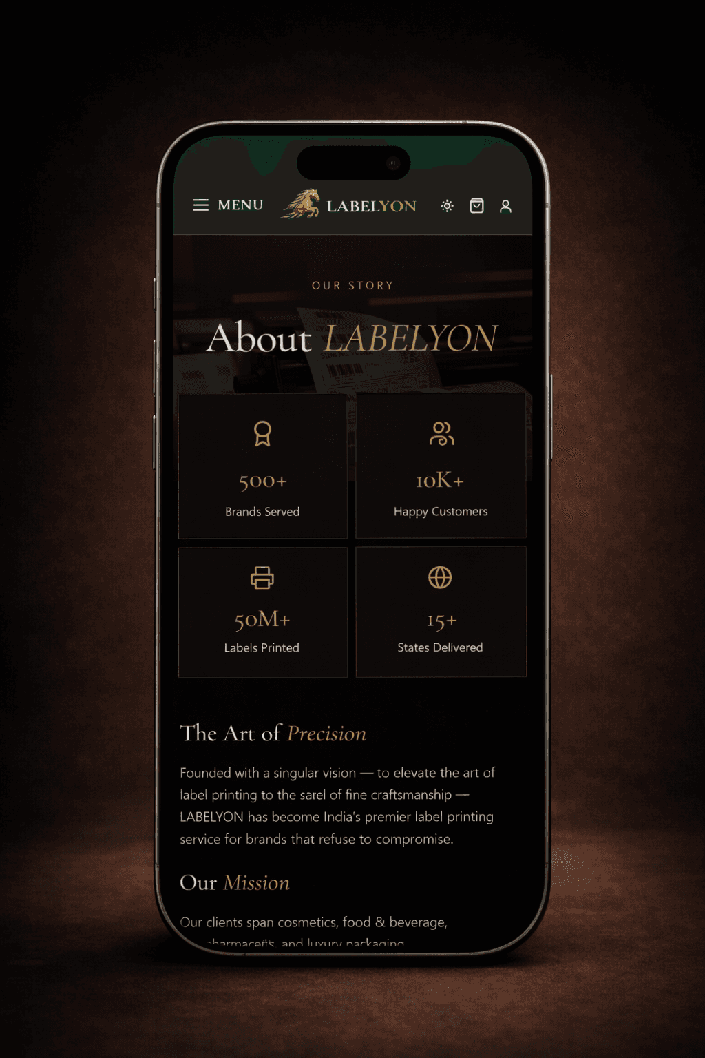 Labelyon about mobile